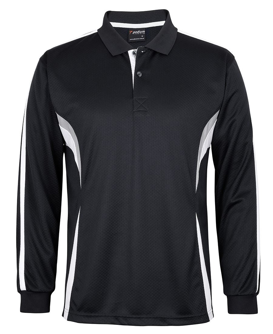 PODIUM L/S COOL POLO  -7CLP