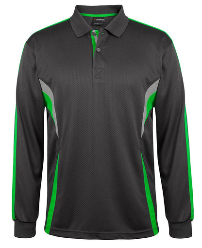 PODIUM L/S COOL POLO  -7CLP