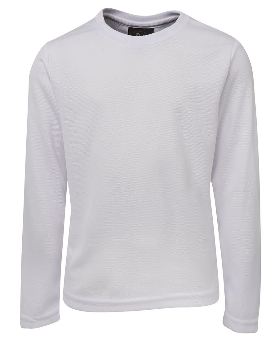 PODIUM KIDS & ADULTS L/S POLY TEE 7PLFT