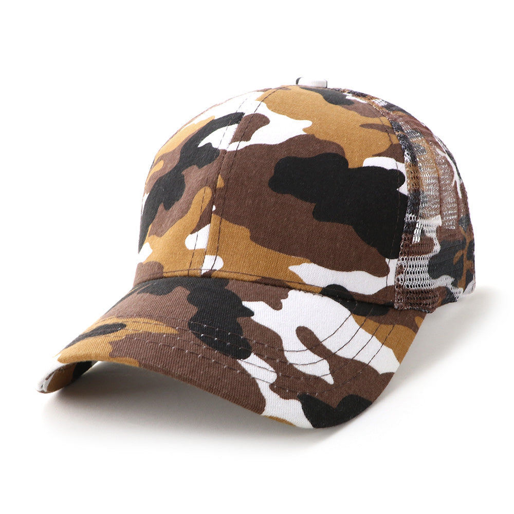 AH069 Cammo 6-Panel Cap