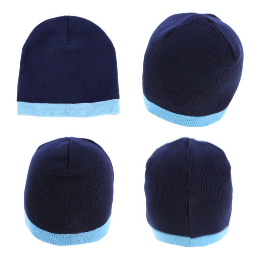 AH097 Acrylic Two Tone Beanie