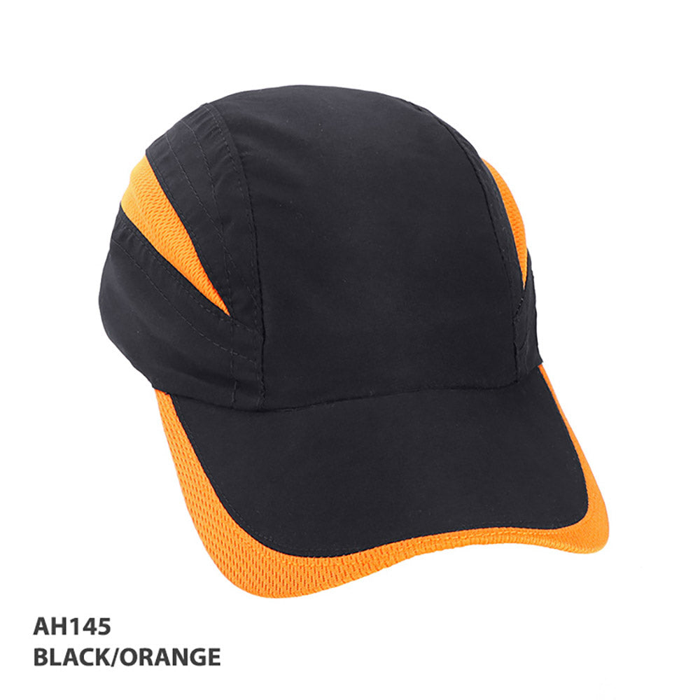 AH145 Summit Microfibre 7Panel Cap