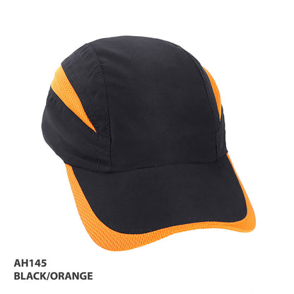 AH145 Summit Microfibre 7Panel Cap