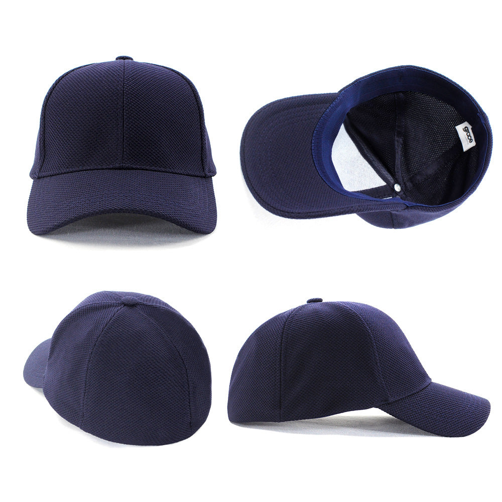 AH178 PQ Mesh Fitted Cap
