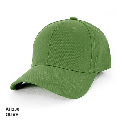 AH230 Heavy Brushed Cotton Cap