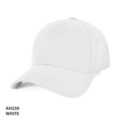 AH230 Heavy Brushed Cotton Cap