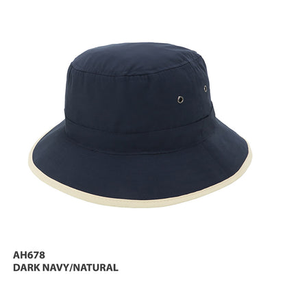 AH678 Microfibre Bucket Trim Hat