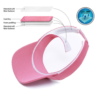 IV167 Visor with removable sweat band