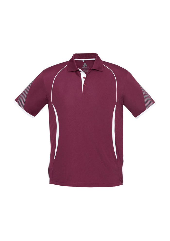 BIZ COLLECTION Mens Razor Short Sleeve Polo P405MS
