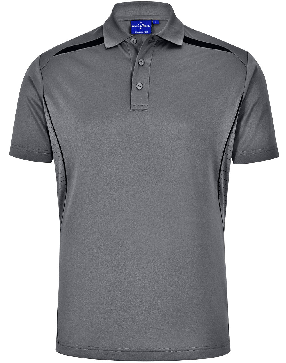 PS93 MENS SUSTAINABLE POLY/COTTON CONTRAST SS POLO - (xl -7XL )