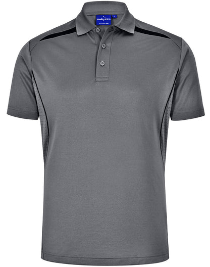 PS93 MENS SUSTAINABLE POLY/COTTON CONTRAST SS POLO - (xl -7XL )