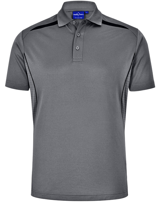 PS93 MENS SUSTAINABLE POLY/COTTON CONTRAST SS POLO - (xl -7XL )