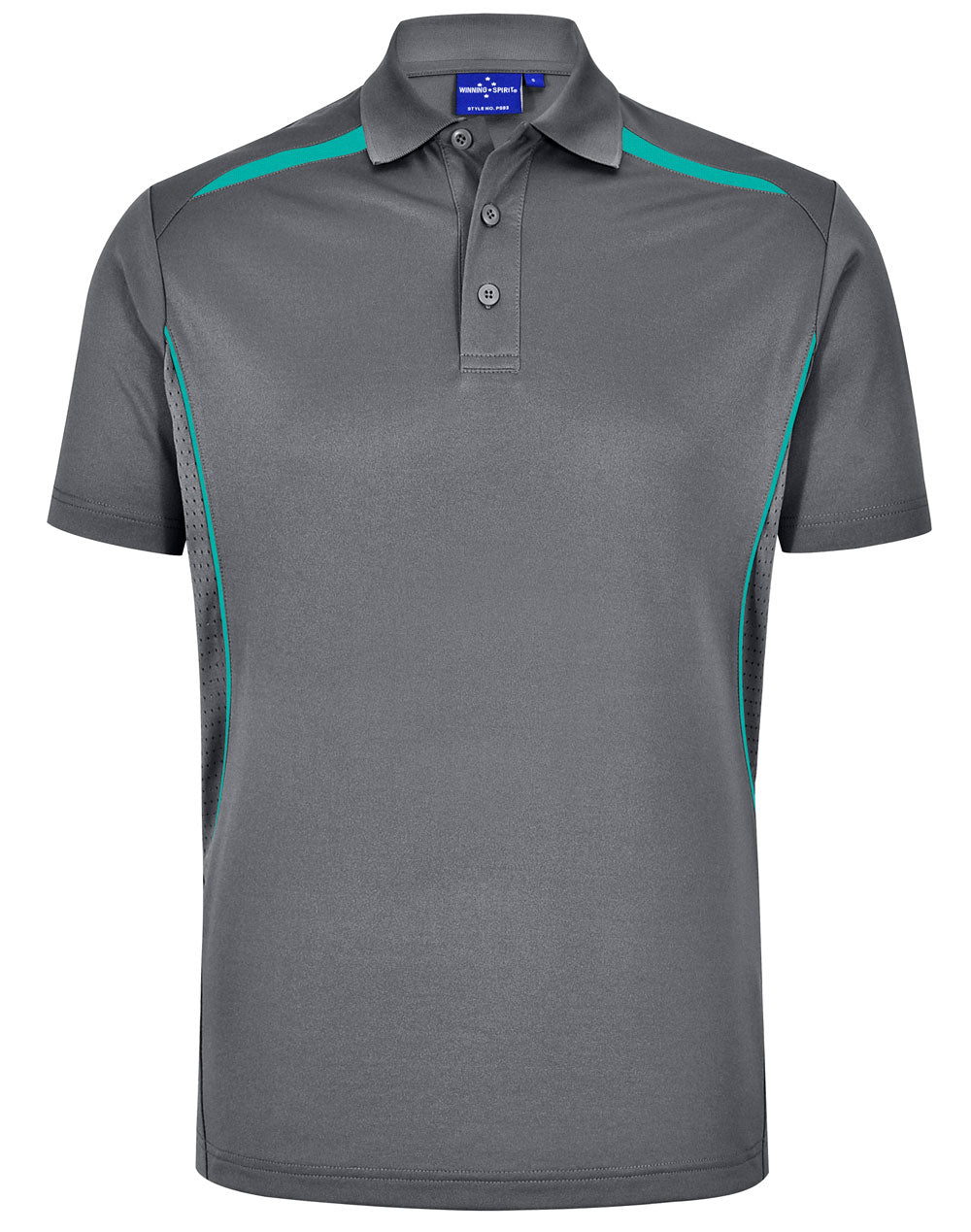 PS93 MENS SUSTAINABLE POLY/COTTON CONTRAST SS POLO - (xl -7XL )