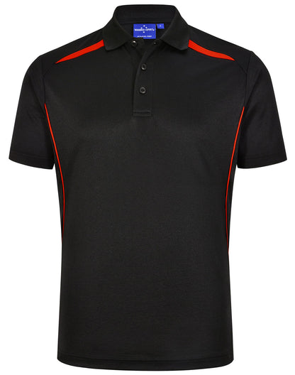 PS93 MENS SUSTAINABLE POLY/COTTON CONTRAST SS POLO - (xl -7XL )