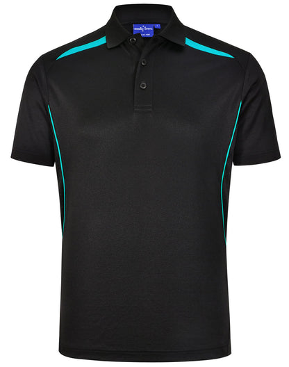 PS93 MENS SUSTAINABLE POLY/COTTON CONTRAST SS POLO - (xl -7XL )