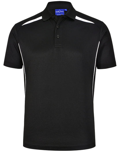 PS93 MENS SUSTAINABLE POLY/COTTON CONTRAST SS POLO - (xl -7XL )