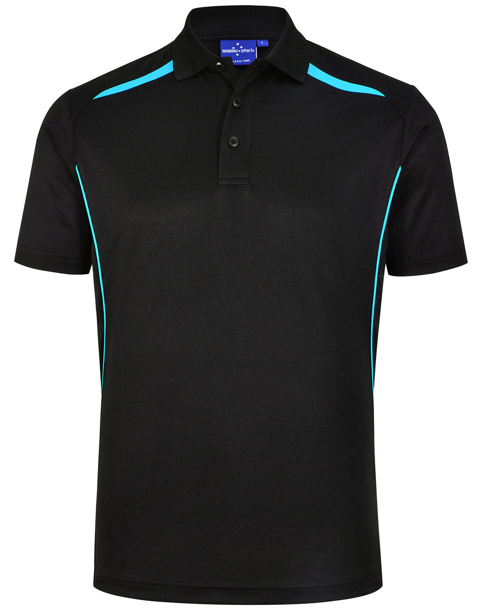 PS93 MENS SUSTAINABLE POLY/COTTON CONTRAST SS POLO - (xl -7XL )