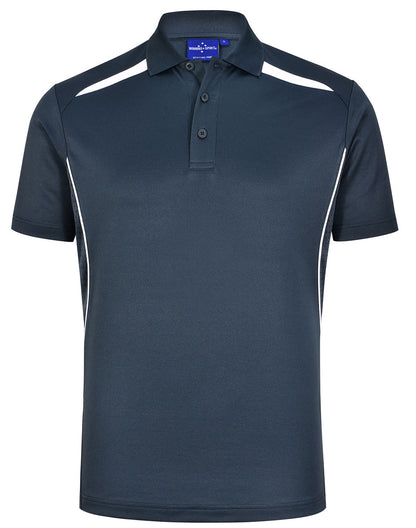 PS93 MENS SUSTAINABLE POLY/COTTON CONTRAST SS POLO - (xl -7XL )