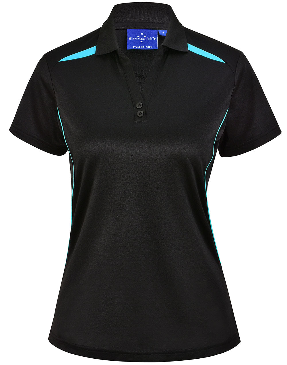 PS94 LADIES SUSTAINABLE POLY/COTTON CONTRAST SS POLO (16 - 24)