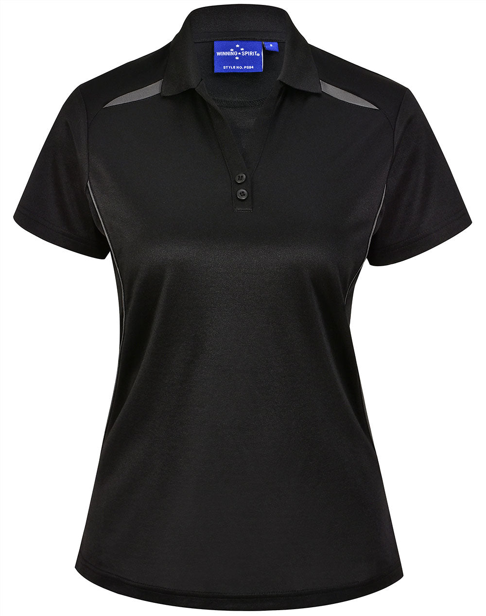 PS94 LADIES SUSTAINABLE POLY/COTTON CONTRAST SS POLO (16 - 24)