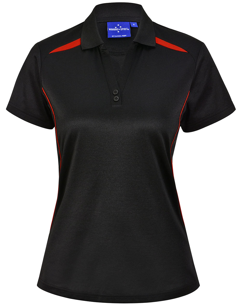 PS94 LADIES SUSTAINABLE POLY/COTTON CONTRAST SS POLO (16 - 24)