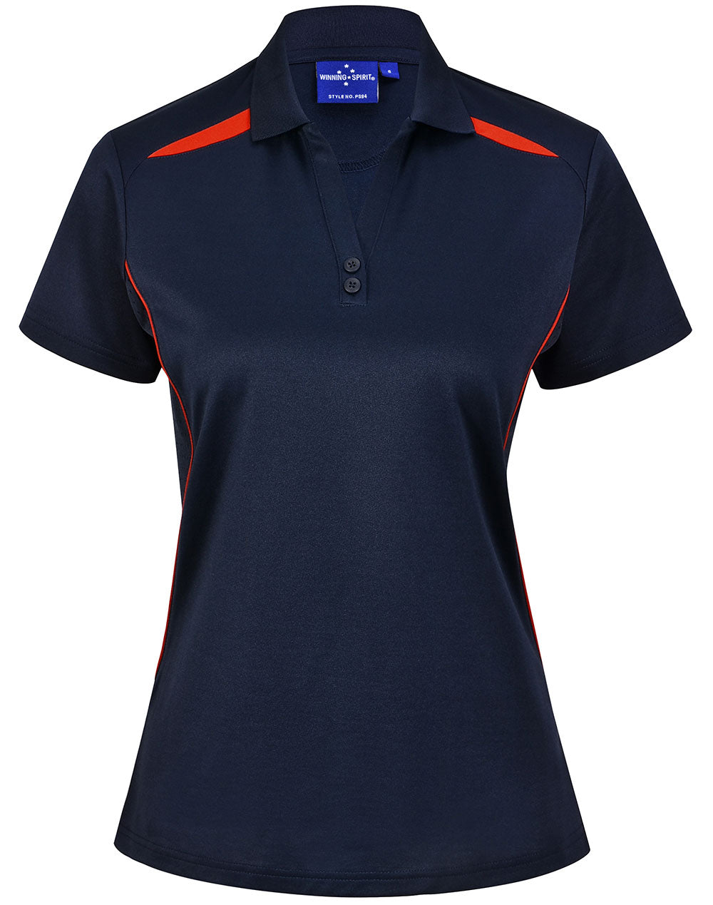 PS94 LADIES SUSTAINABLE POLY/COTTON CONTRAST SS POLO (16 - 24)