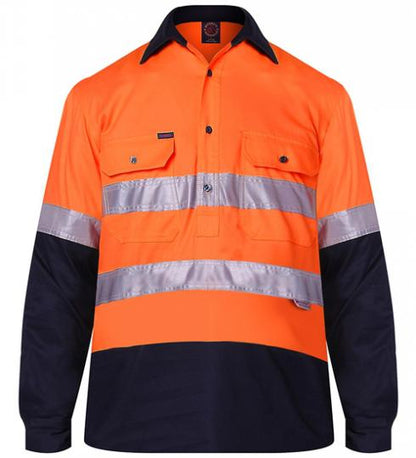 RITEMATE RM107VCFR Long Sleeve Light Weight Vented C/F Drill Shirt