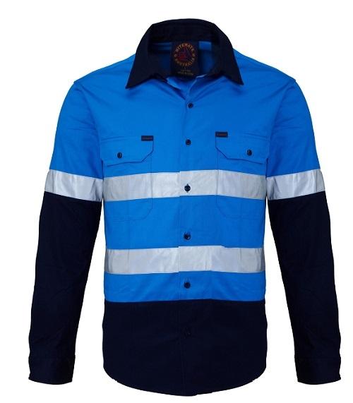 RITEMATE RM4050R - Long Sleeve Light Weight Drill  KIDS Shirt