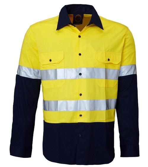 RITEMATE RM4050R - Long Sleeve Light Weight Drill  KIDS Shirt