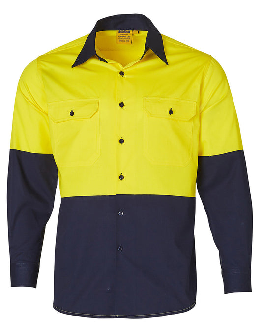 SW58 LONG SLEEVE SAFETY SHIRT L/S