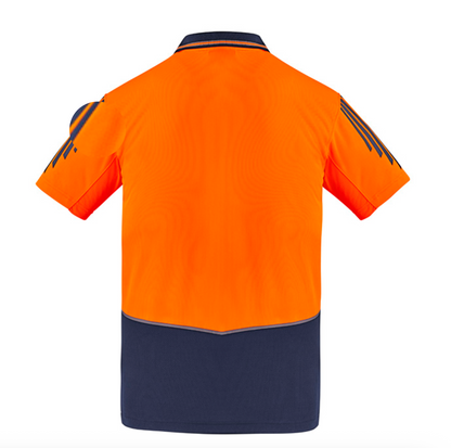 Mens Hi Vis Flux Short & Long Sleeve Polo ZH315 & ZH310