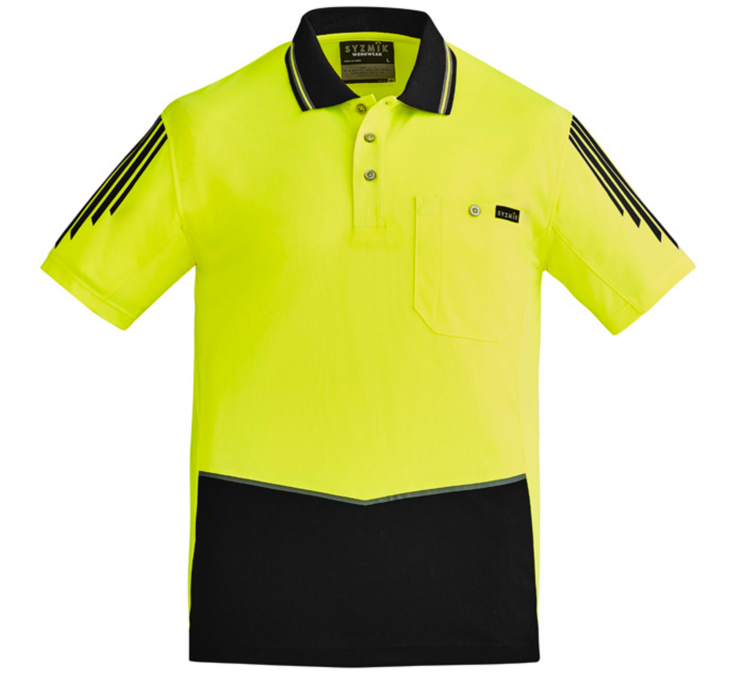 Mens Hi Vis Flux Short & Long Sleeve Polo ZH315 & ZH310