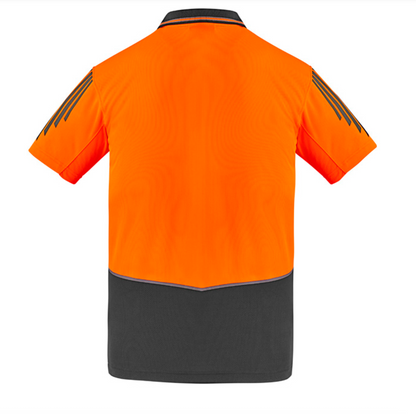 Mens Hi Vis Flux Short & Long Sleeve Polo ZH315 & ZH310