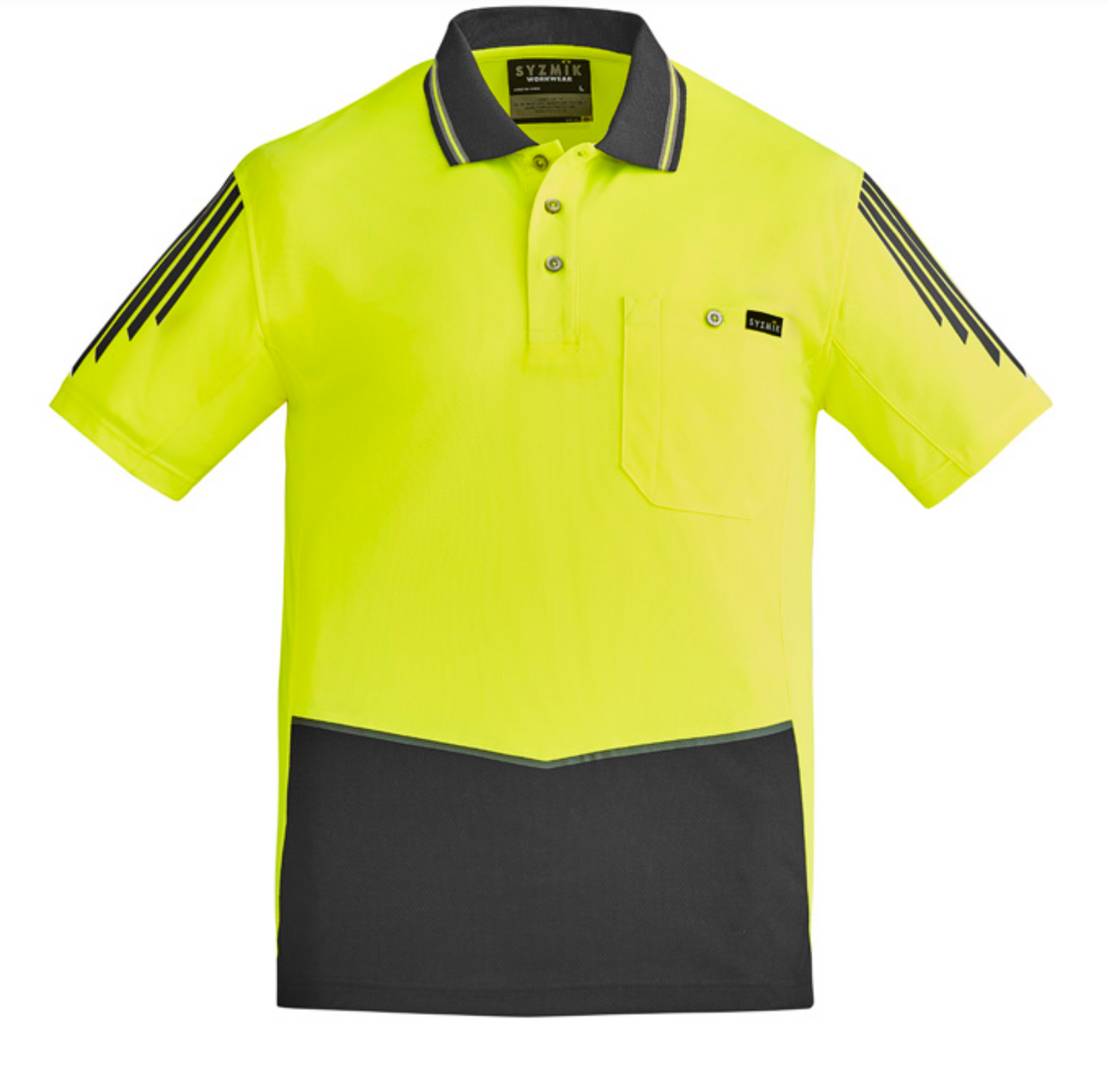 Mens Hi Vis Flux Short & Long Sleeve Polo ZH315 & ZH310