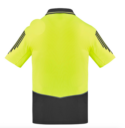 Mens Hi Vis Flux Short & Long Sleeve Polo ZH315 & ZH310
