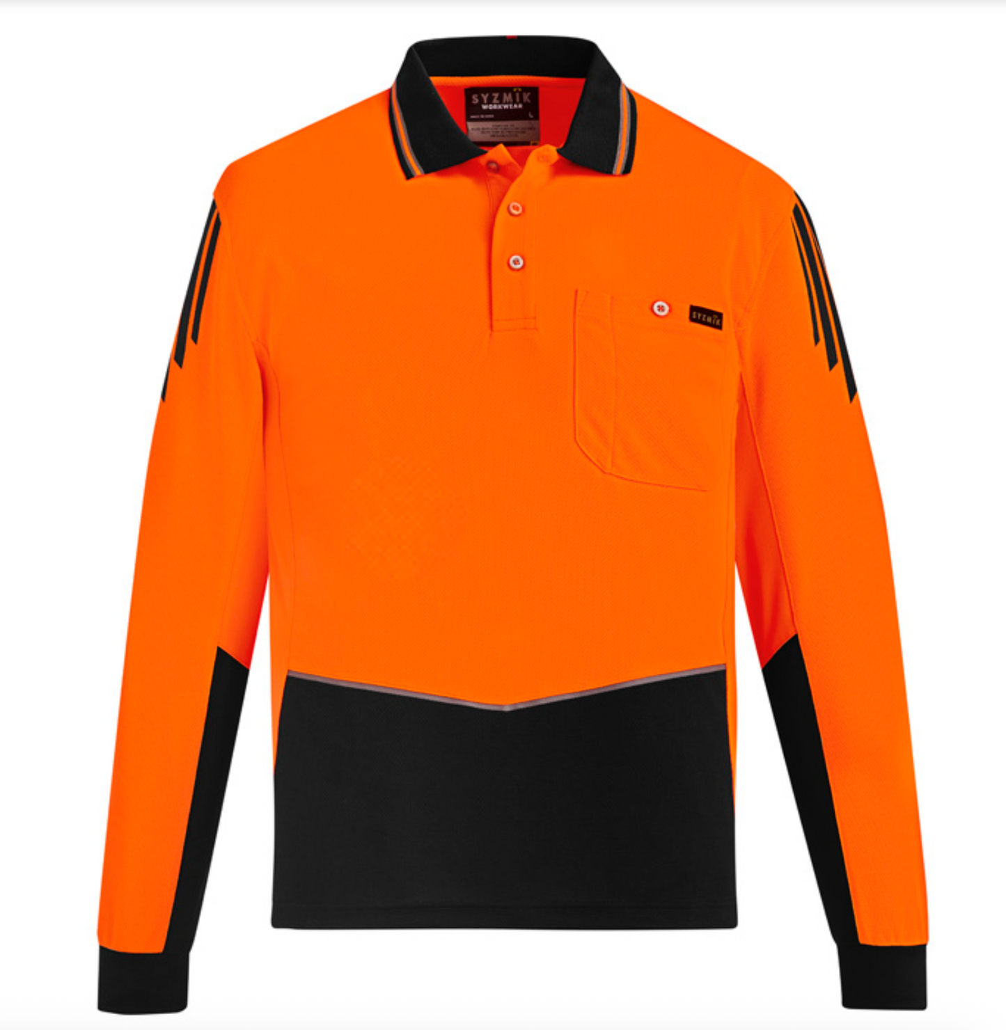 Mens Hi Vis Flux Short & Long Sleeve Polo ZH315 & ZH310