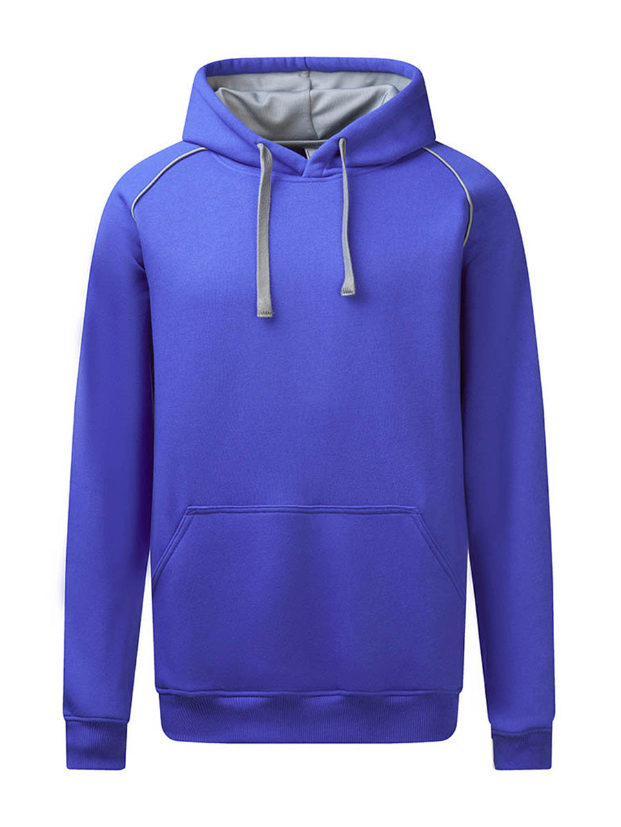 Inner Hood Contrast Fleecy Hoodie CJ2408
