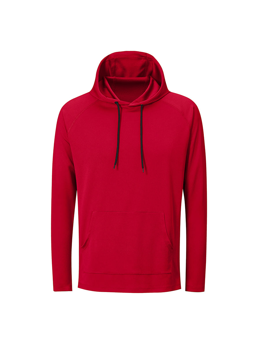 Hooded Long Sleeve Poly Fishing Shirt