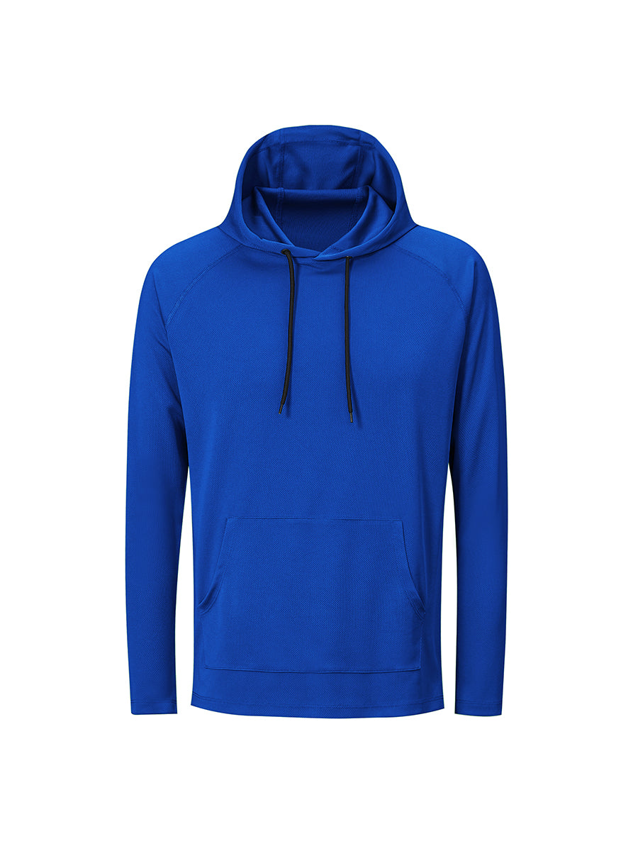 Hooded Long Sleeve Poly Fishing Shirt