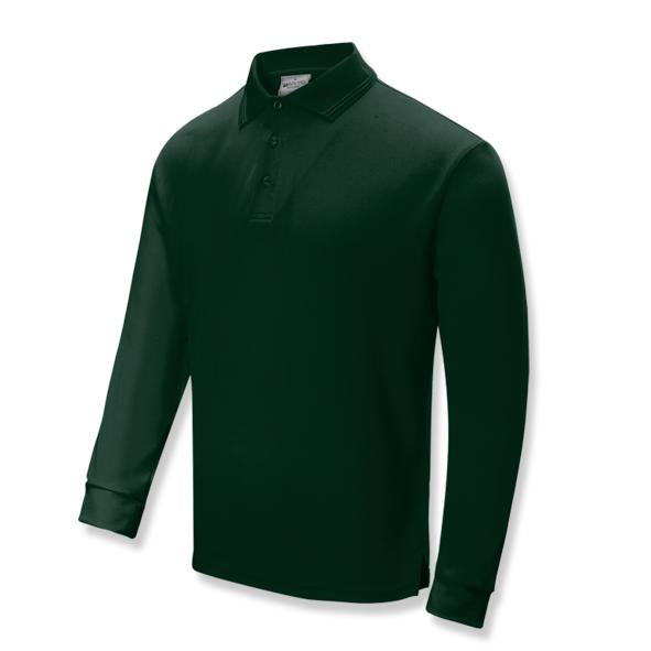 Unisex Kids Sun Smart Long Sleeve Polo - CP1633