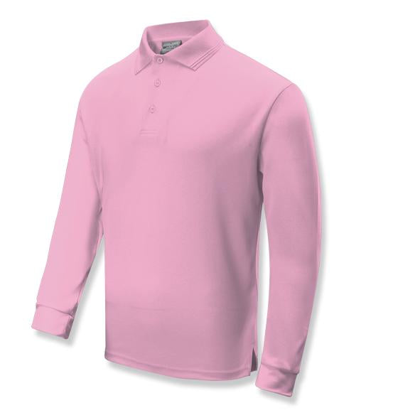 Unisex Kids Sun Smart Long Sleeve Polo - CP1633