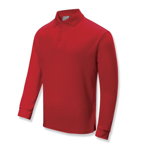 Unisex Kids Sun Smart Long Sleeve Polo - CP1633