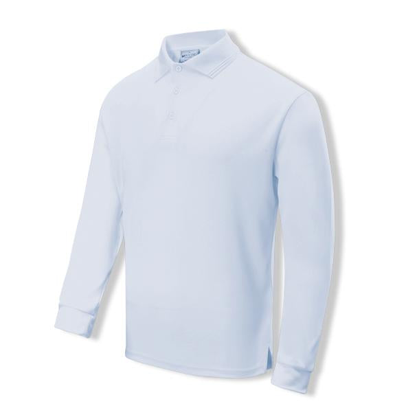Unisex Kids Sun Smart Long Sleeve Polo - CP1633