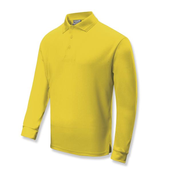 Unisex Kids Sun Smart Long Sleeve Polo - CP1633