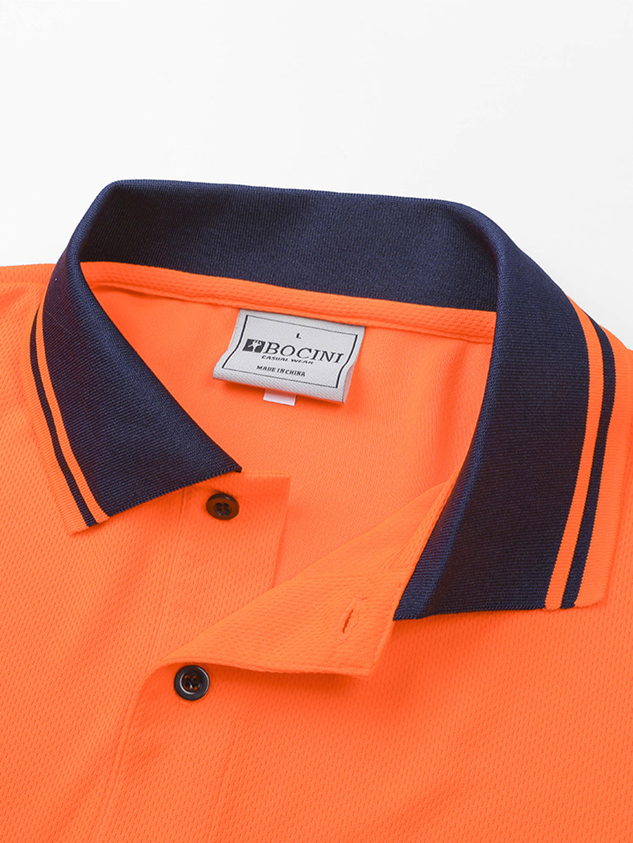 Hi Vis Basic Two Tone Safety Polo CP2407