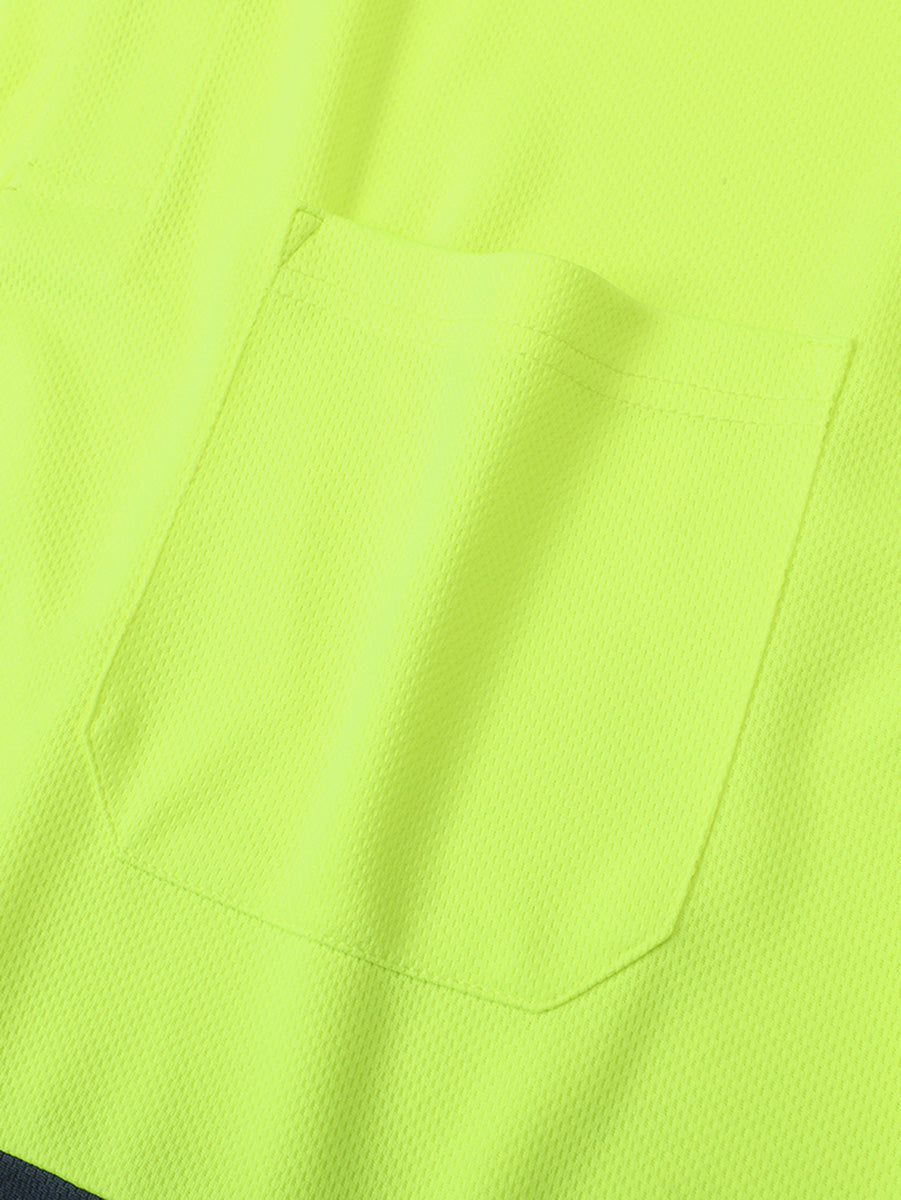 Hi Vis Basic Two Tone Safety Polo CP2407