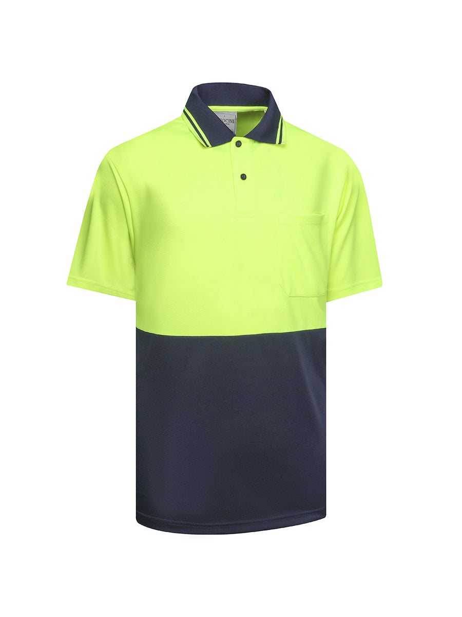 Hi Vis Basic Two Tone Safety Polo CP2407