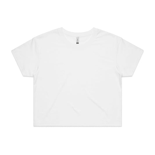 AS4062 WO'S CROP TEE (XSM - MED)