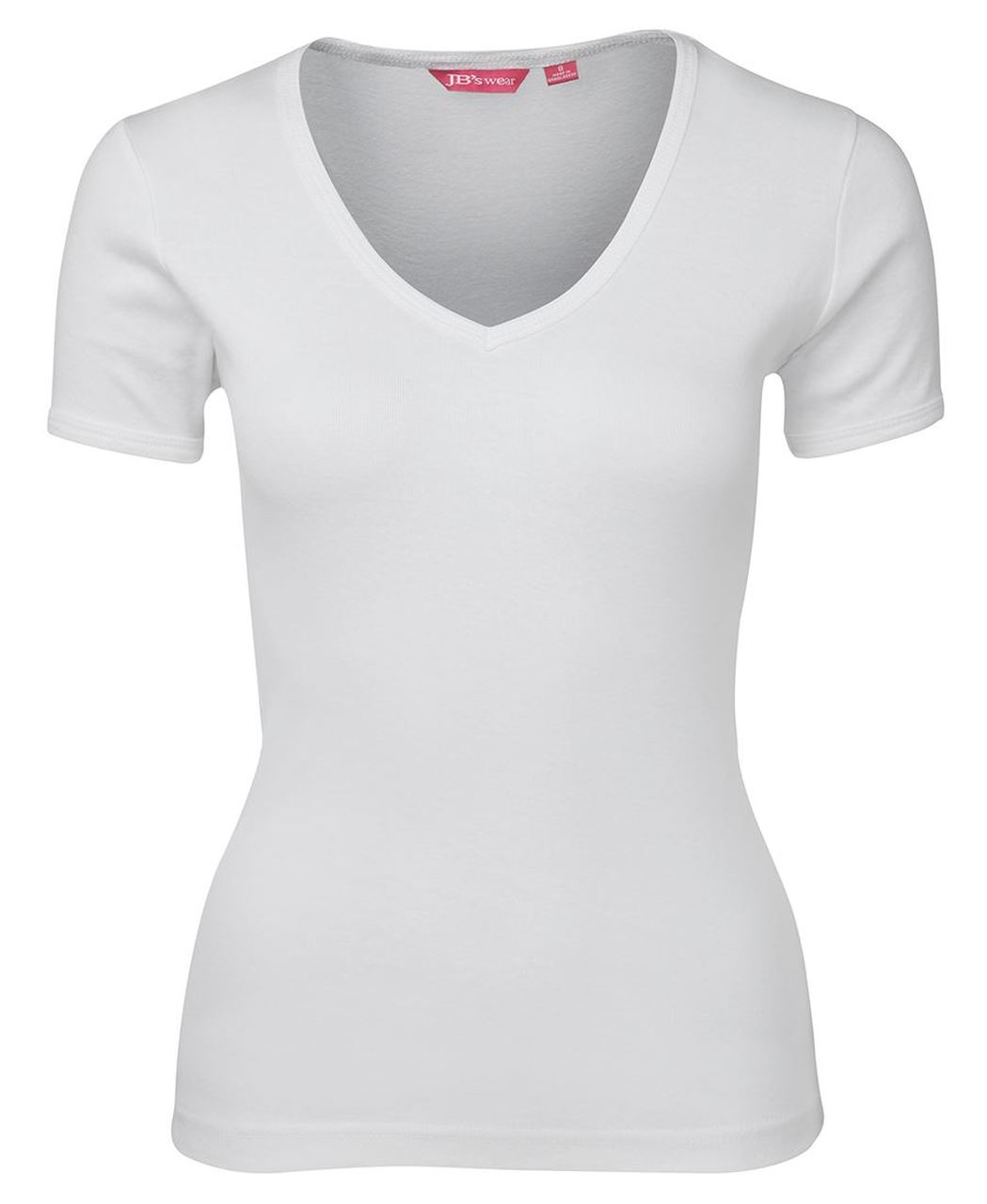 LADIES - Black & White V-Neck T-Shirts