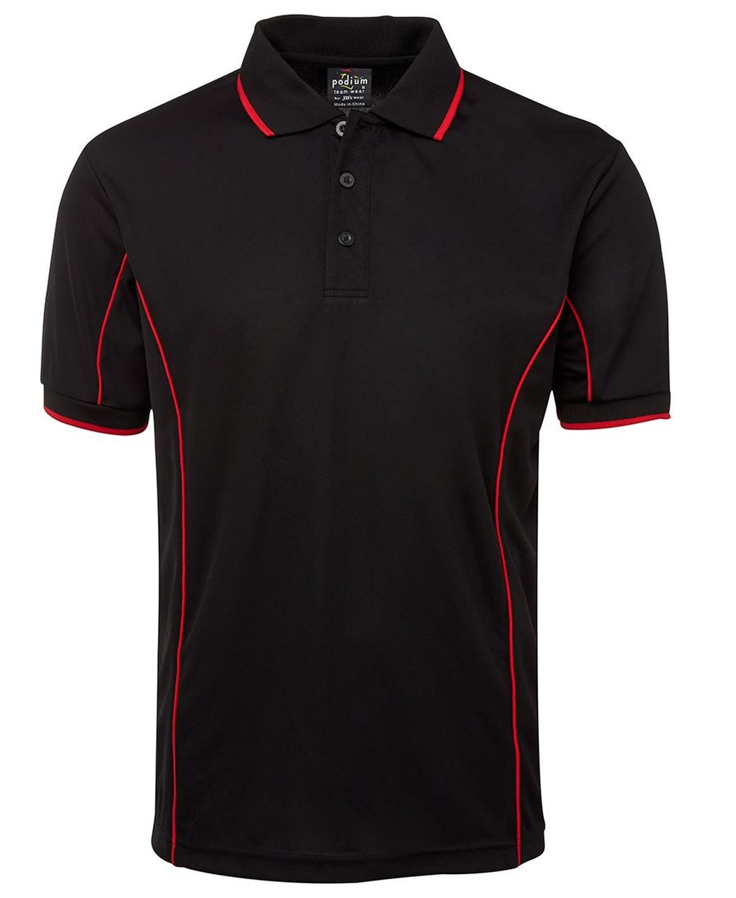 PODIUM S/S Piping Polo (S,M,L)